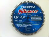 Tenryu SL-25572 Silencer-Series 10" X 72T 5/8" Arbor