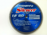 Tenryu SL-30580 Silencer-Series 12" X 80T 1" Arbor
